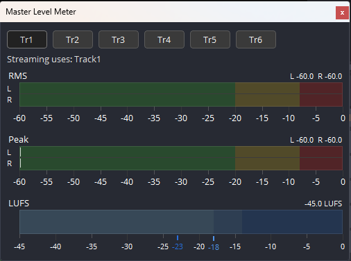 Master Level Meter screenshot 1