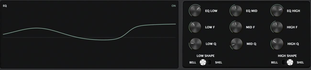 ATROPA FX EQ interface
