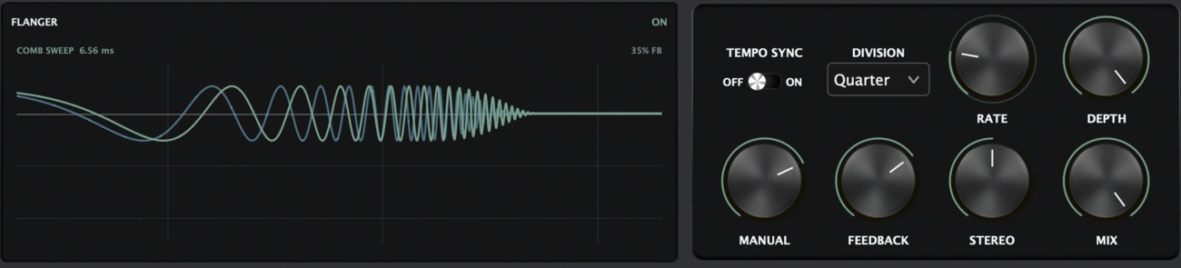 ATROPA FX Flanger interface
