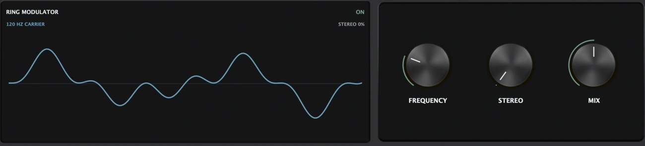 ATROPA FX Ring Mod interface