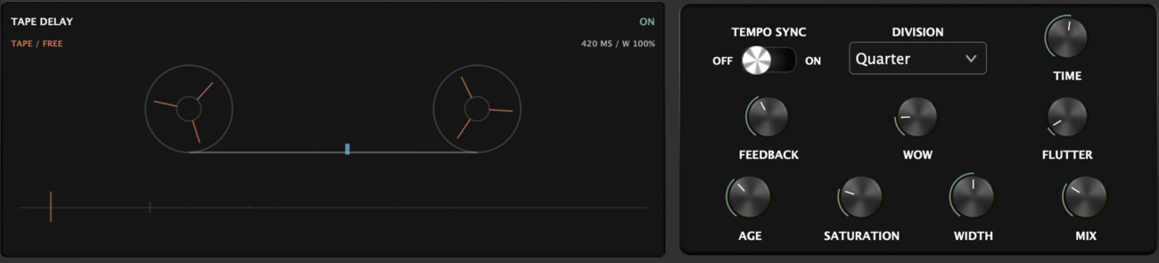 ATROPA Tape Delay effect