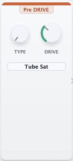 Pre Drive UI