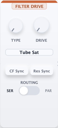Filter Drive UI