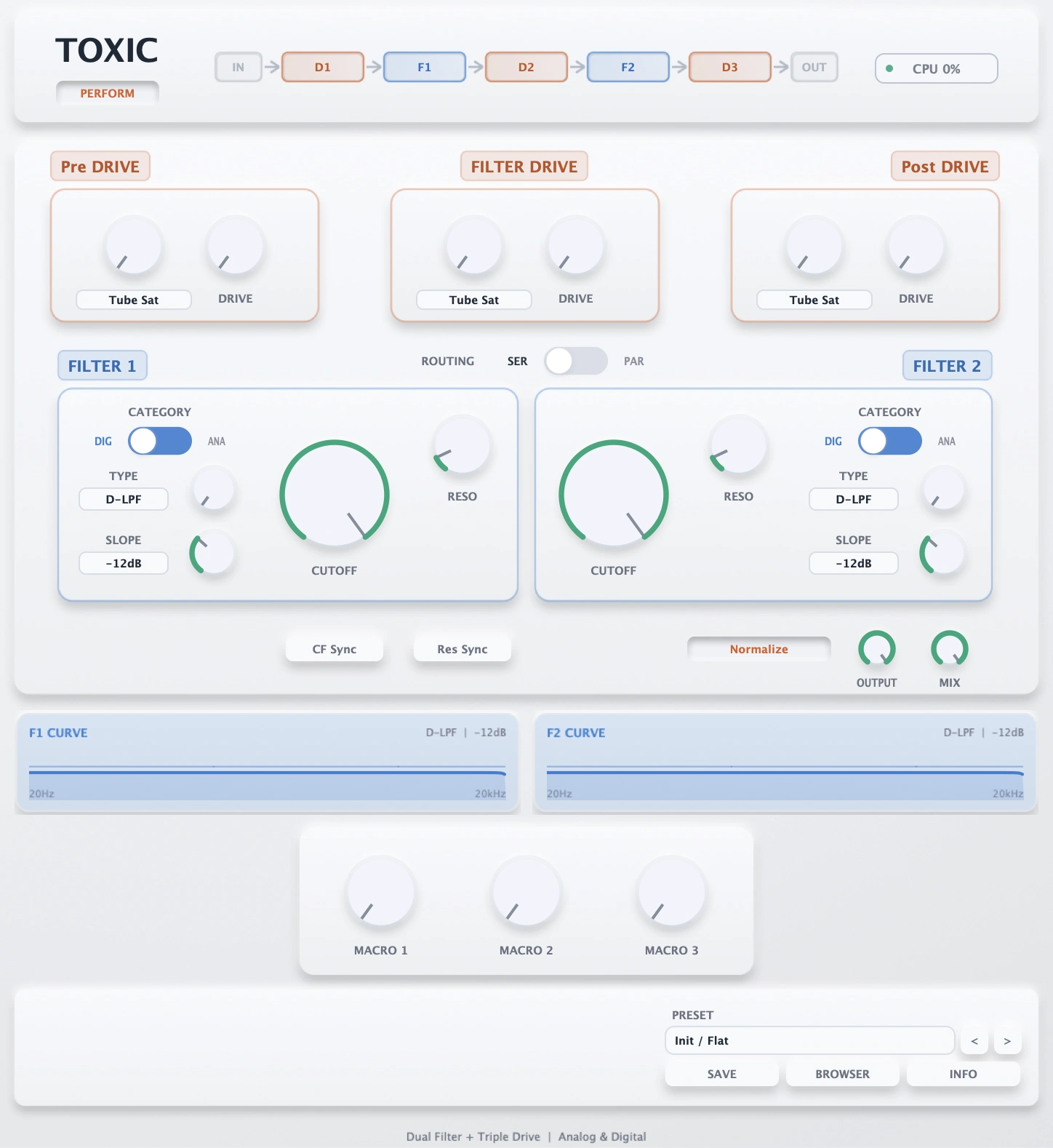 Toxic plugin interface