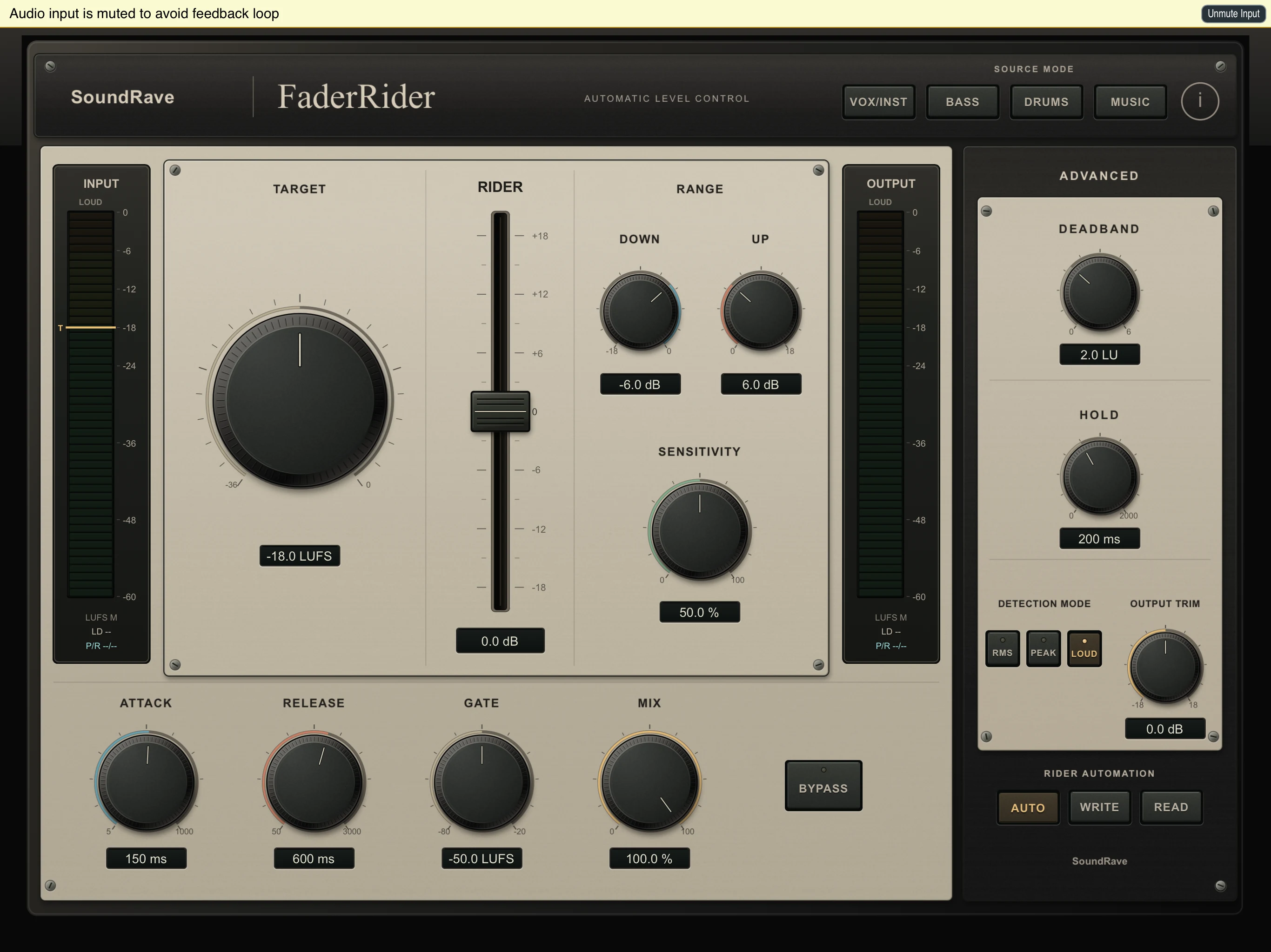 FaderRider screenshot 3
